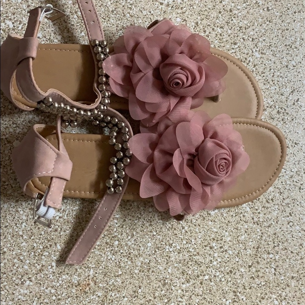 Flower shoes